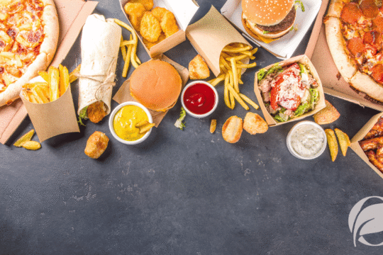 organic fast food - blog banner for organic food guides