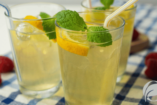 lemon mint juice