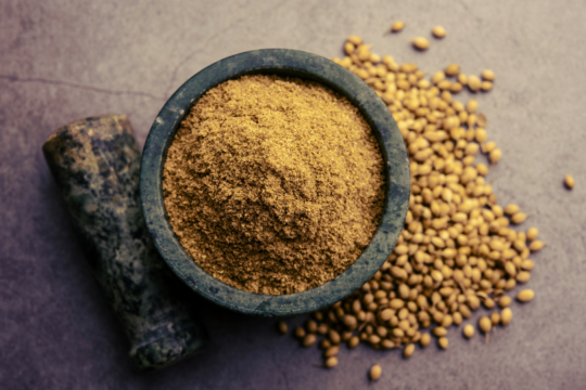 organic coriander powder