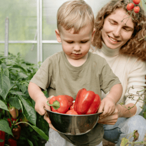 organic vegetables for kids