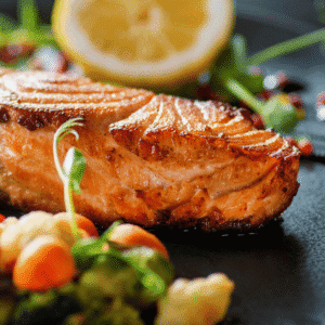 organic salmon nutrition