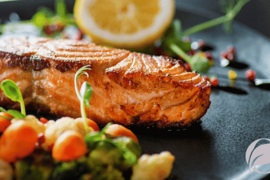 organic salmon nutrition